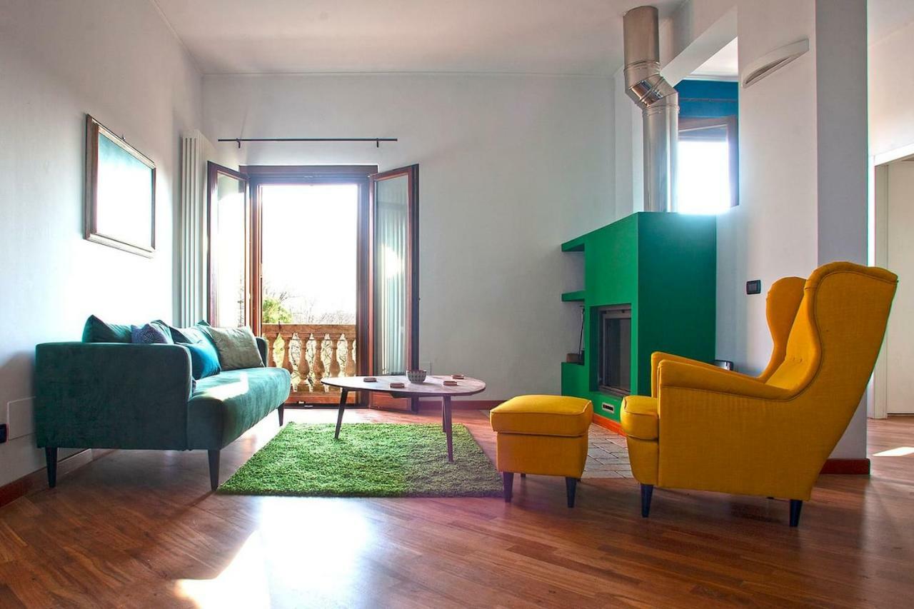 Caseospitali - Ca Del Frassino, Suggestivo Appartamento In Villa 2 Camere E 2 Bagni Per 5 戈尔贡佐拉 外观 照片